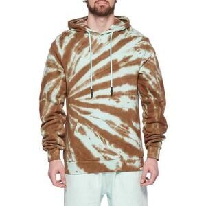 elevenparis Tie Dye Cotton Hoodie Icy Morn Tie Dye Size S 0544